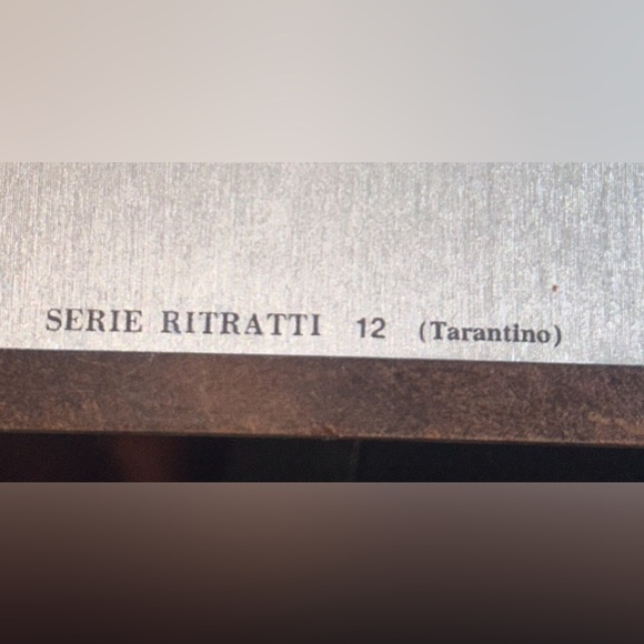 G. Tarantino 'Serie Ritratti 12' Portrait Art
- Reproduction on Wood Board" - Picture 5 of 8